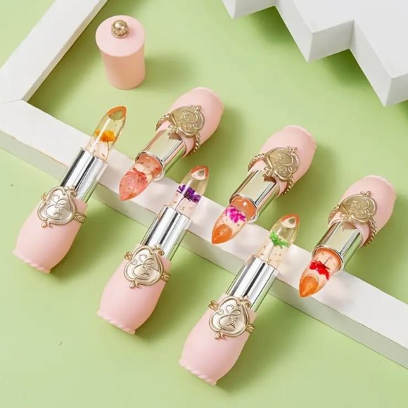 COPY - Flower Color Changing Jelly lipstick/Gloss - U ONLY GET 1 LIPSTICK - Picture 5 of 11